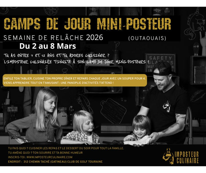 Ouvrir l'image dans le diaporama, Camp de jour Mini-Posteur Outaouais